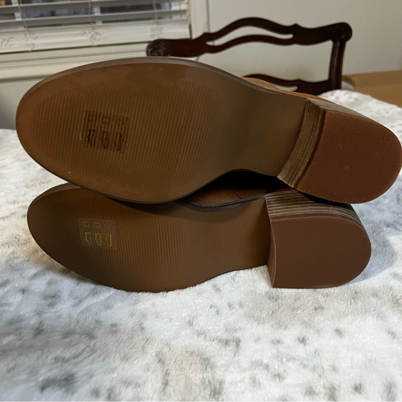 🔥New Madewell Patti Lace-up Boots in English Saddle Women’s Sz 8 SOLD OUT! - Picture 9 of 11